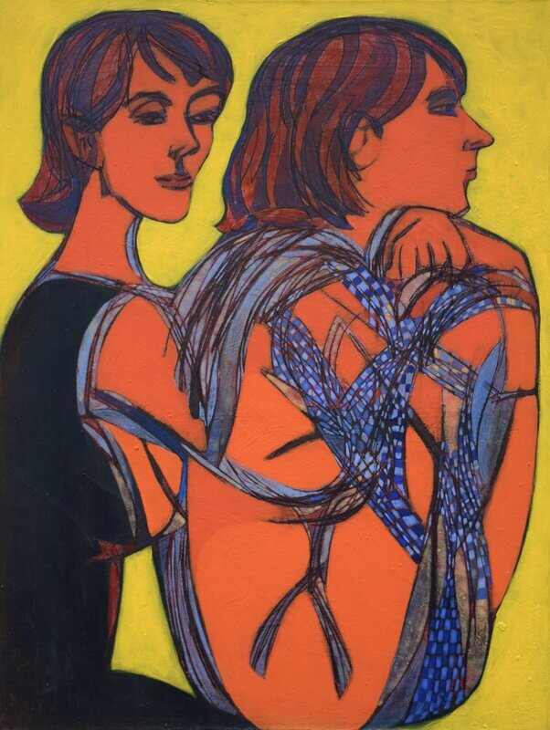 Museumsinsel - Acryilc Painting // Size : ca. 50 x 70 x 2 cm, Museumsinsel - Acryilc Painting // Size : ca. 50 x 70 x 2 cm,