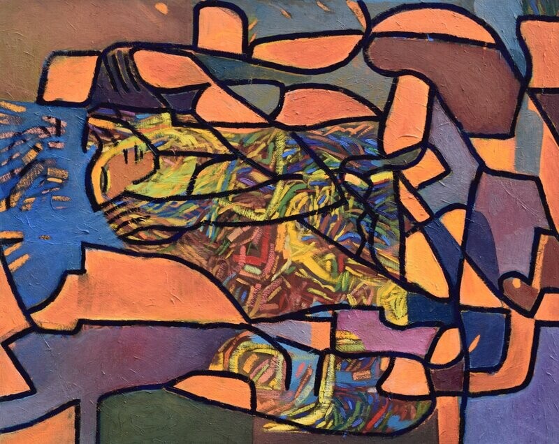 Oil Painting / Figurative / Size: ca.. 80 x 100 x 2 cm Oil Painting / Figurative / Size: ca.. 80 x 100 x 2 cm