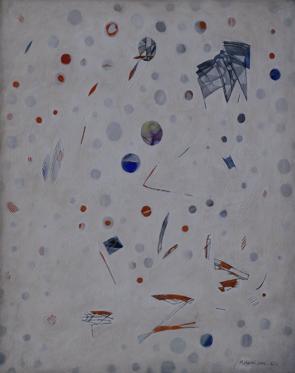 Abstract / Acrylic // Size: ca.. 80 x 100 x 2 cm