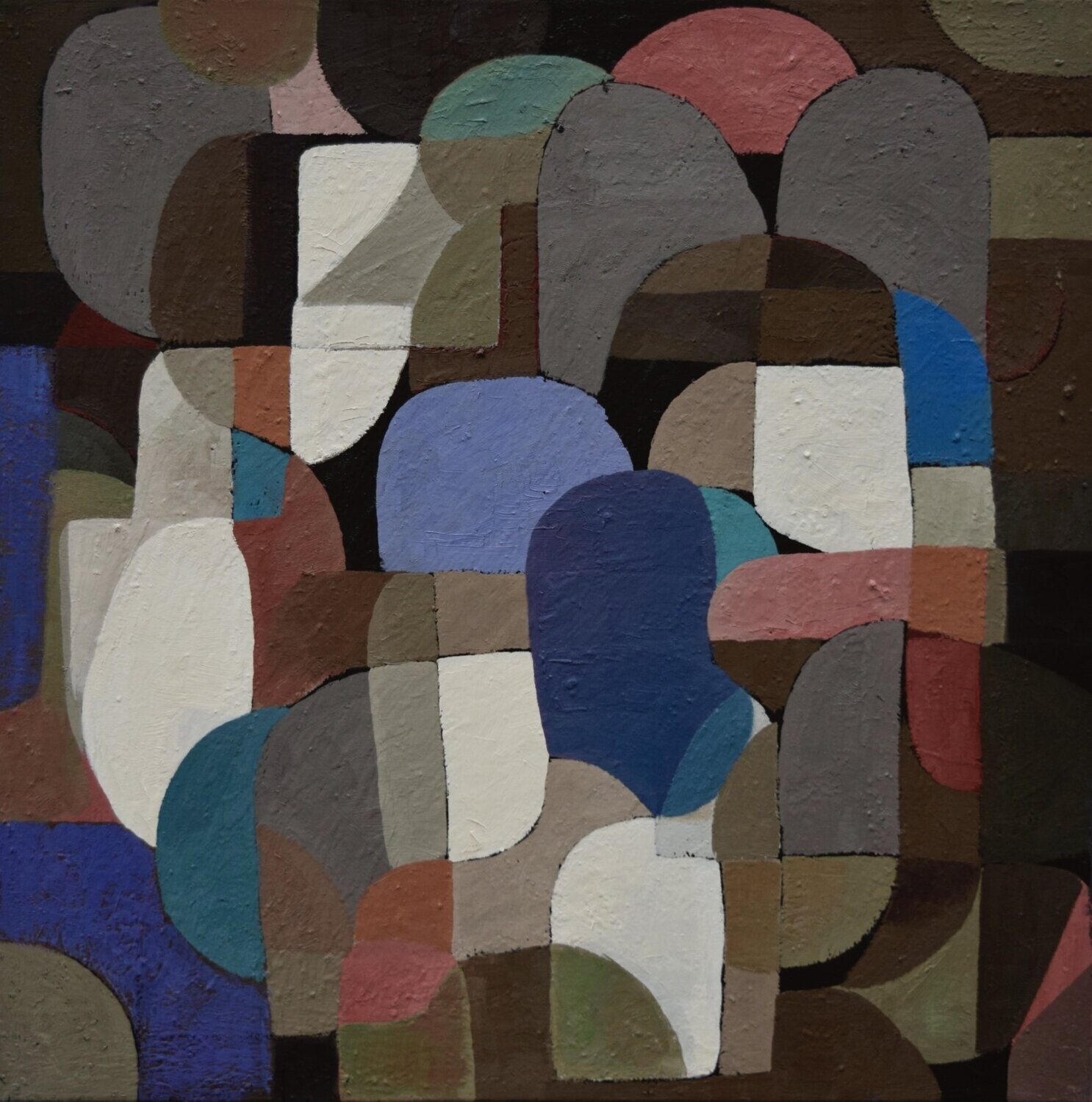 Oil  Paintings  Abstract   / Oil  on canvas with wooden frame // Size: ca.. 60 x 60 x 2 cm