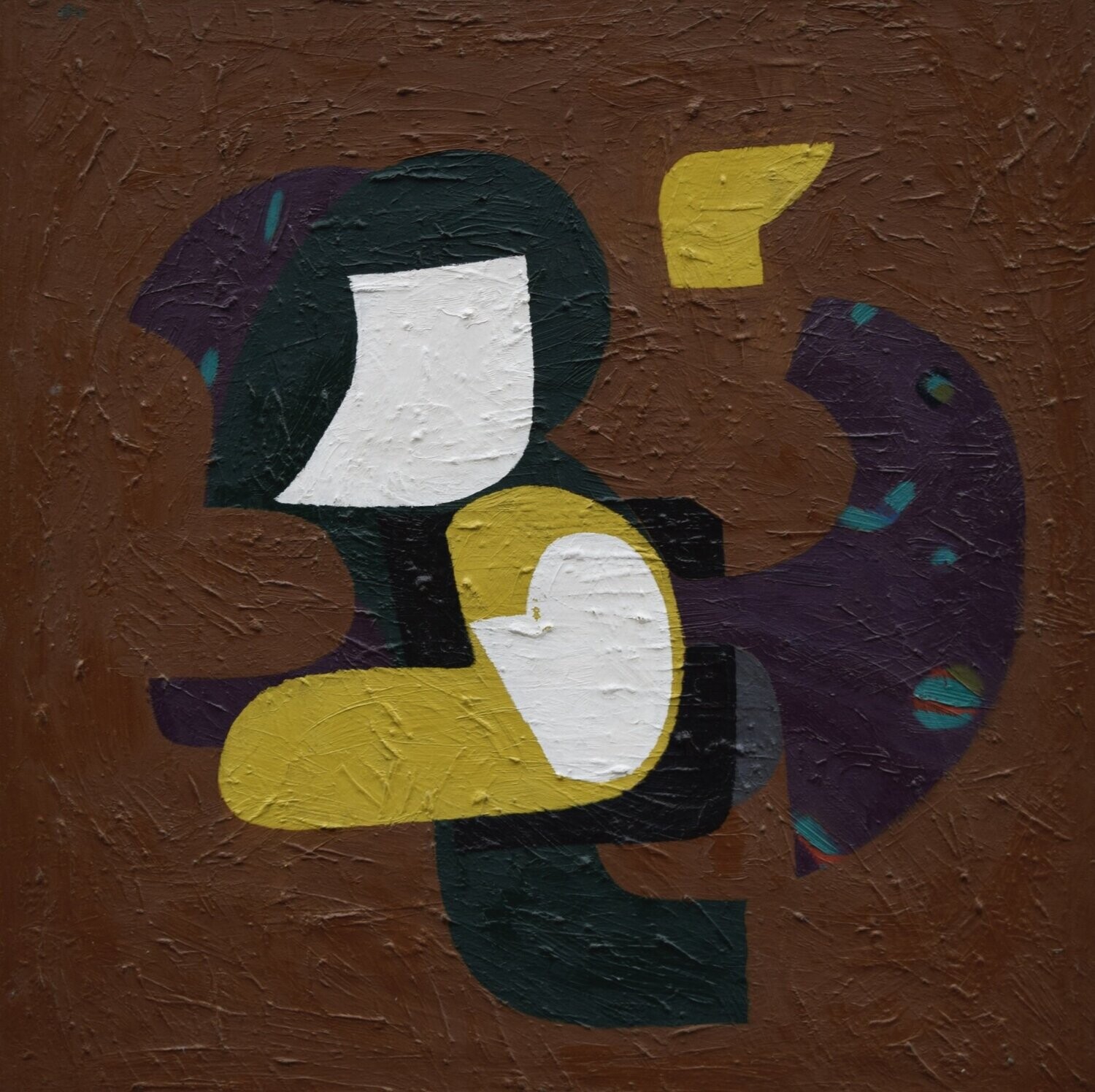 Oil  Paintings  Abstract   / Oil  on canvas with wooden frame // Size: ca.. 60 x 60 x 2 cm