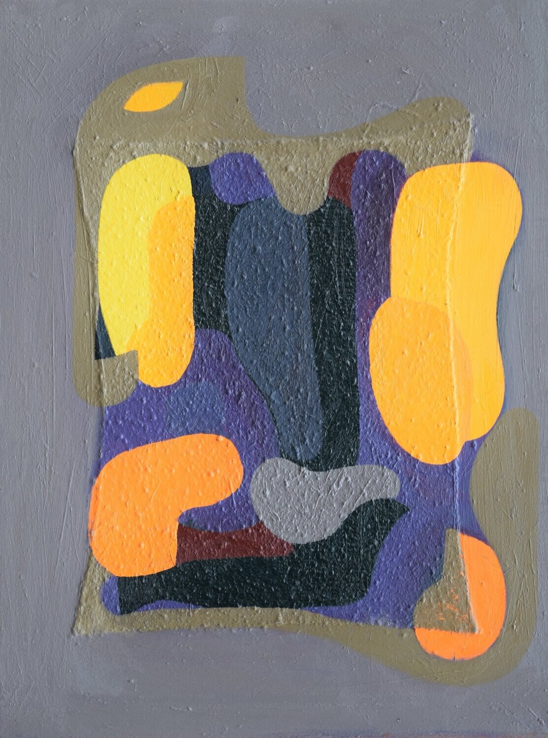 Oil  Paintings  Abstract   / Oil  on canvas with wooden frame // Size: ca.. 50 x 70 x 2 cm