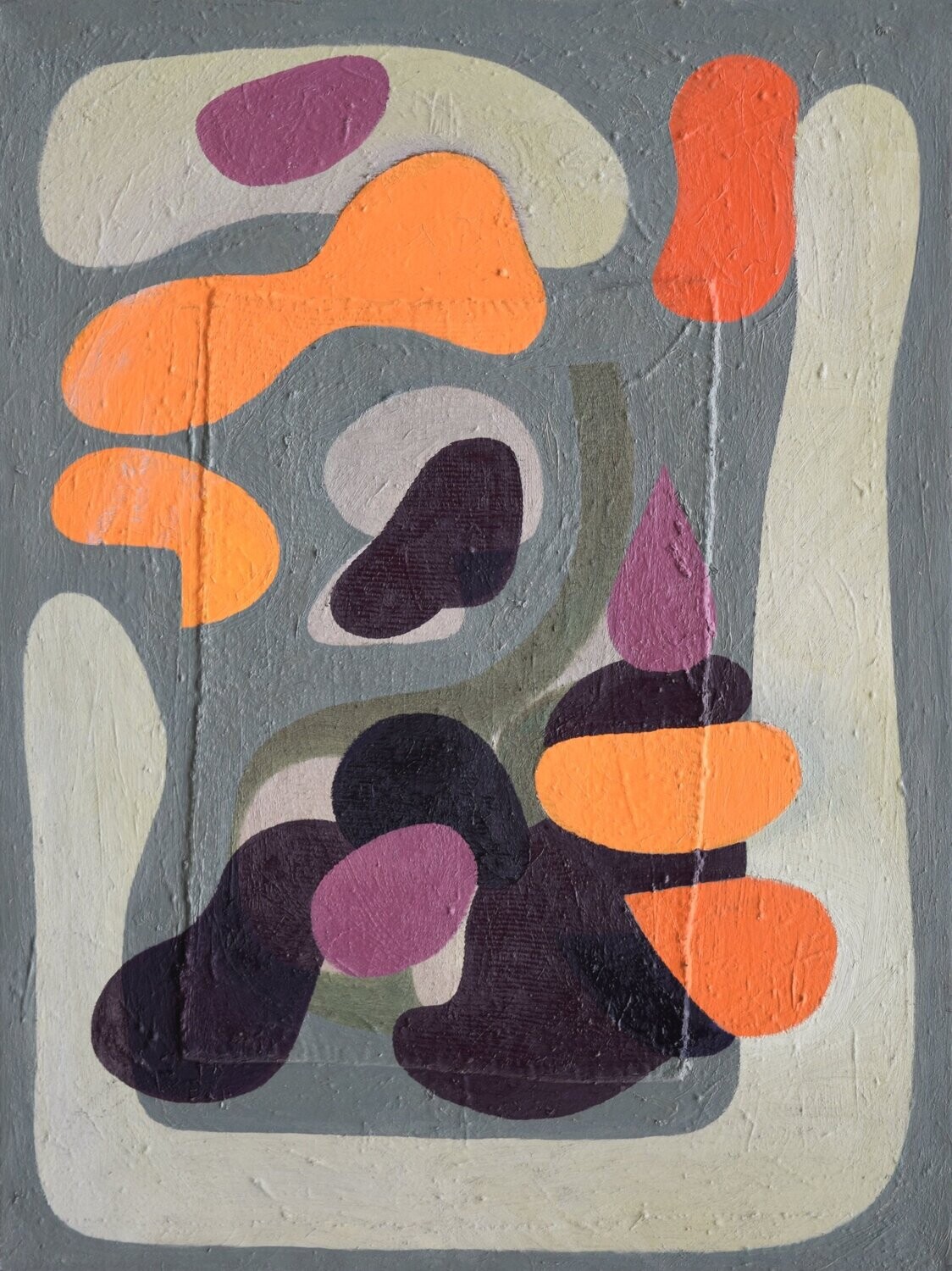 Oil  Paintings  Abstract   / Oil  on canvas with wooden frame // Size : ca. 50 x 70 x 2 cm,