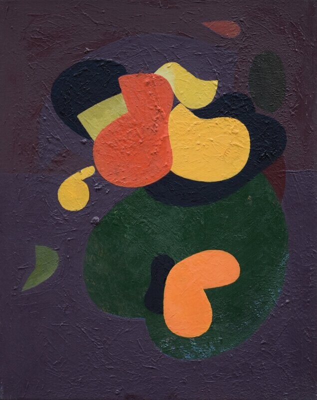Oil Painting , Light as form Abstract   ابستراکت,  نقاشی آزاد / Size: ca.. 50 x 60 x 2 cm