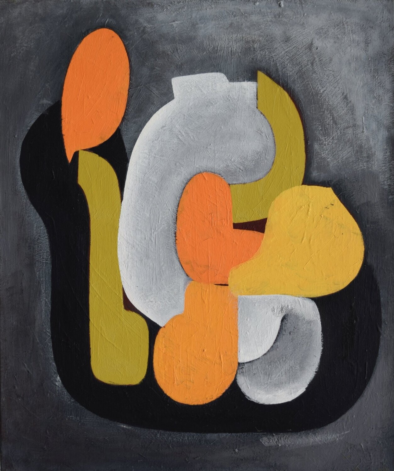 Oil Painting / Light as form Abstract  نقاشی آزاد, ابستراکت  / Size: ca.. 50 x 60 x 2 cm