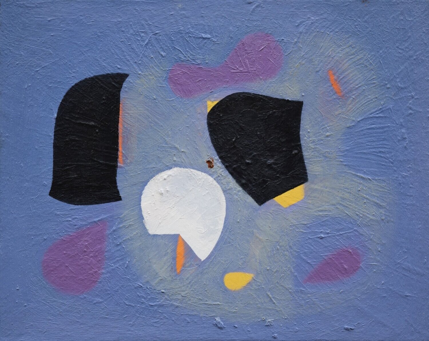 Oil  on canvas with wooden frame  //Size: ca. 50 x 40 x 3 cm,