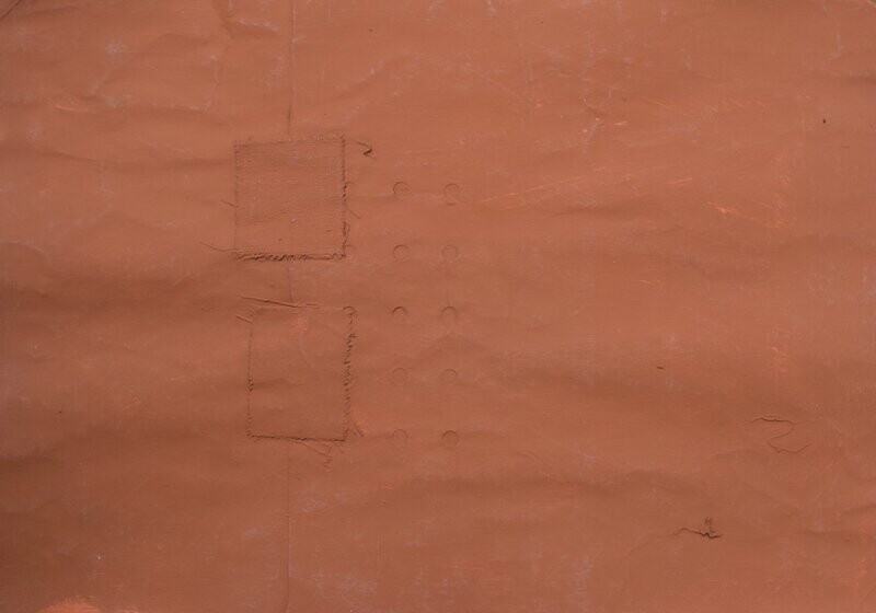 Collage: Pigment and acrylic on paper and on canvas // Size: ca..50 x 70 x 4 cm Collage: Pigment and acrylic on paper and on canvas // Size: ca..50 x 70 x 4 cm