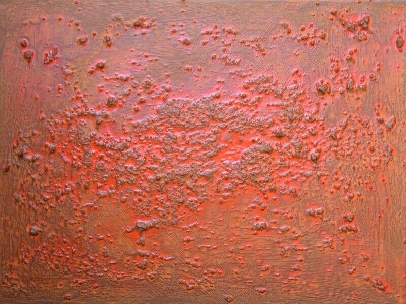 Collage Clothes, collage & acrylic With powder color pigment on canvas // Size: ca. 30 x 40 x 3 cm, Collage Clothes, collage & acrylic With powder color pigment on canvas // Size: ca. 30 x 40 x 3 cm,