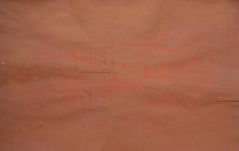 Collage paper with acrylic on canvas // Size : ca. 50 x 70 x 4 cm, Collage paper with acrylic on canvas // Size : ca. 50 x 70 x 4 cm,