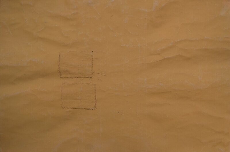 collage , Pigment and acrylic on paper on canvas // Size: ca..50 x 70 x 4 cm collage , Pigment and acrylic on paper on canvas // Size: ca..50 x 70 x 4 cm