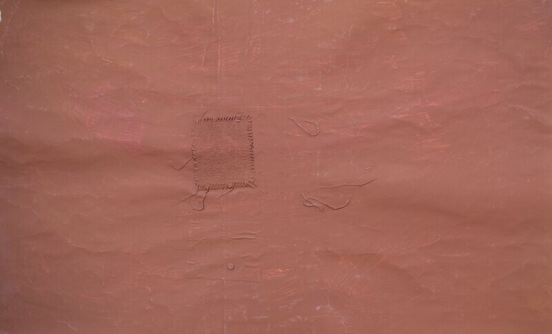 Collage paper with acrylic on canvas //Size : ca. 50 x 70 x 4 cm, Collage paper with acrylic on canvas //Size : ca. 50 x 70 x 4 cm,