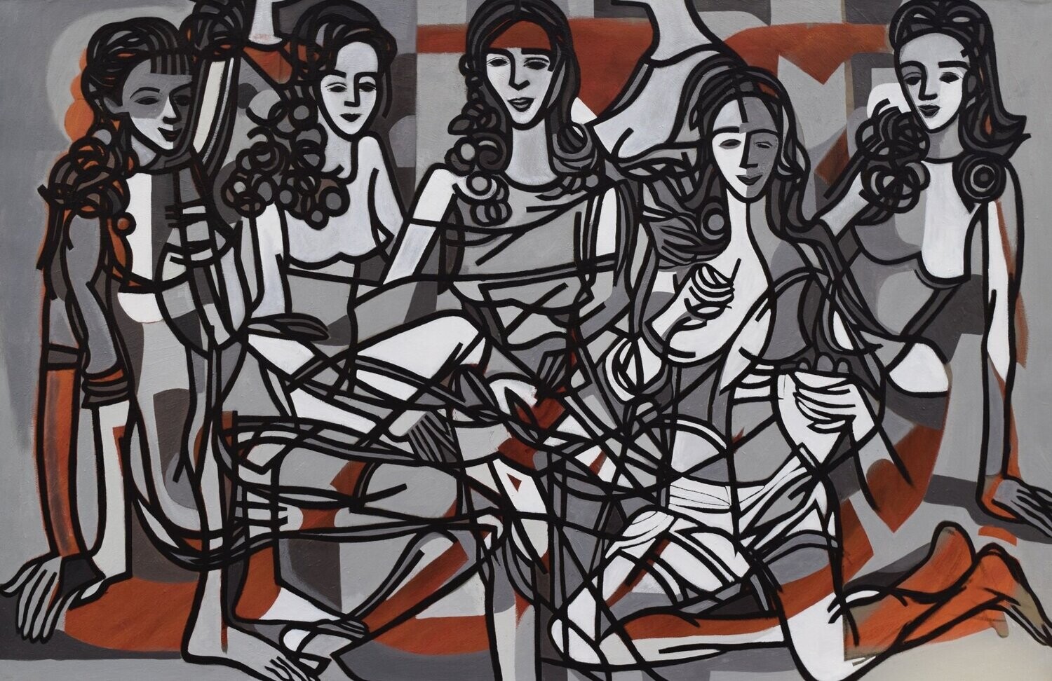Grau , Oil Painting / Light as form   // Seiz : ca. 120 x 200 x 3 cm,