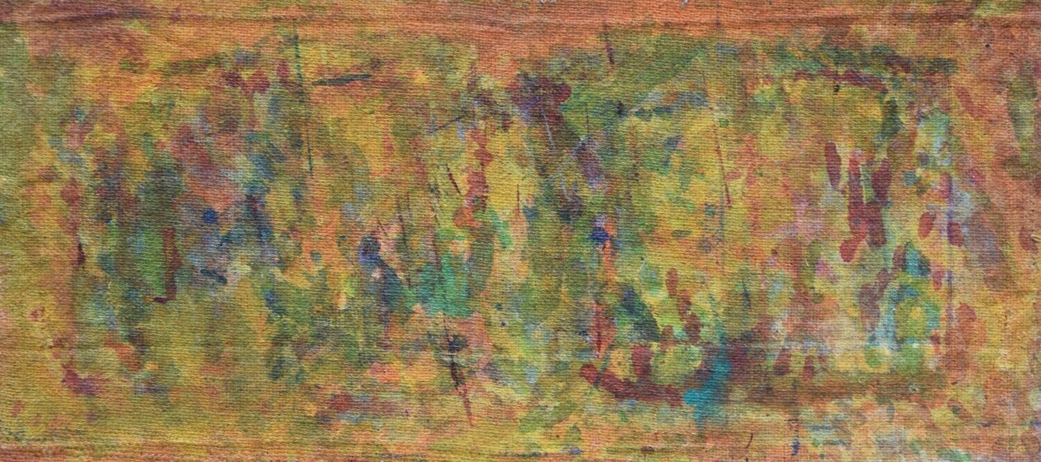 Collage , Abstract,  Orang   ابستراکت  / Size: ca.. 35 x 70 x 4 cm
