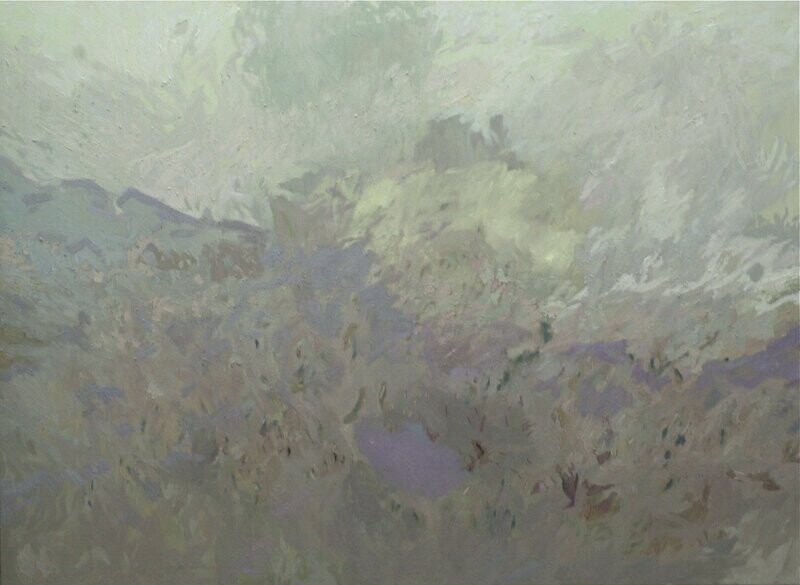 Carolin ,  Landscape //size : ca. 110 x 160 x 2 cm,