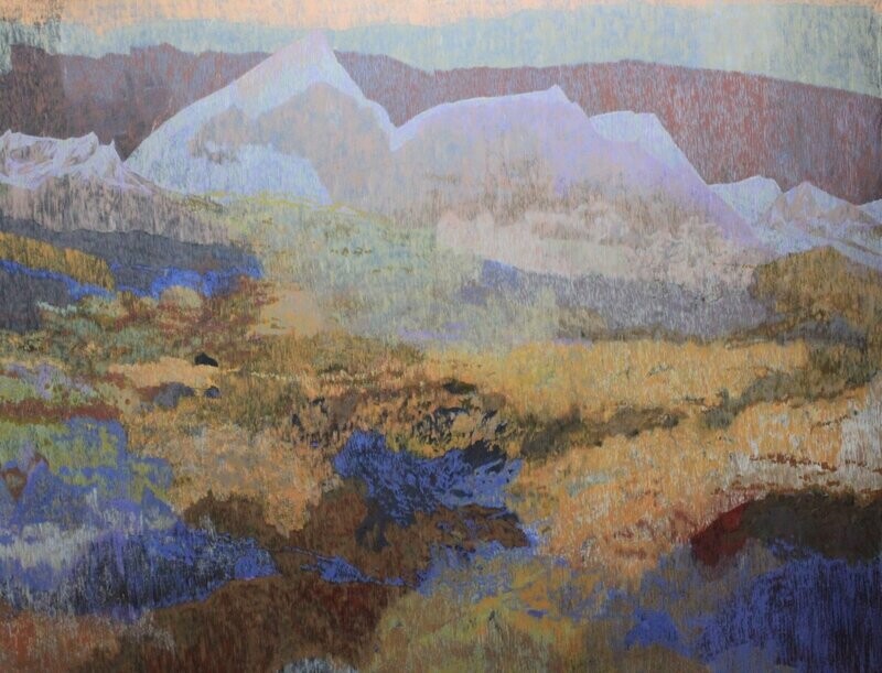 carolin . Landscape //Size : ca. 230 x 310 x 4 cm, carolin . Landscape //Size : ca. 230 x 310 x 4 cm,