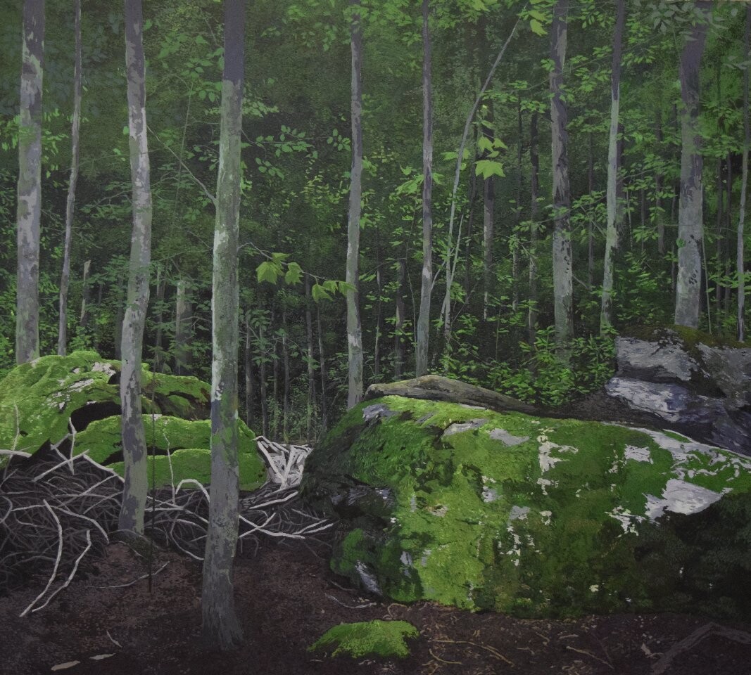 Carolin Landskeip // Size : ca. 210 x 250 x 4 cm,
