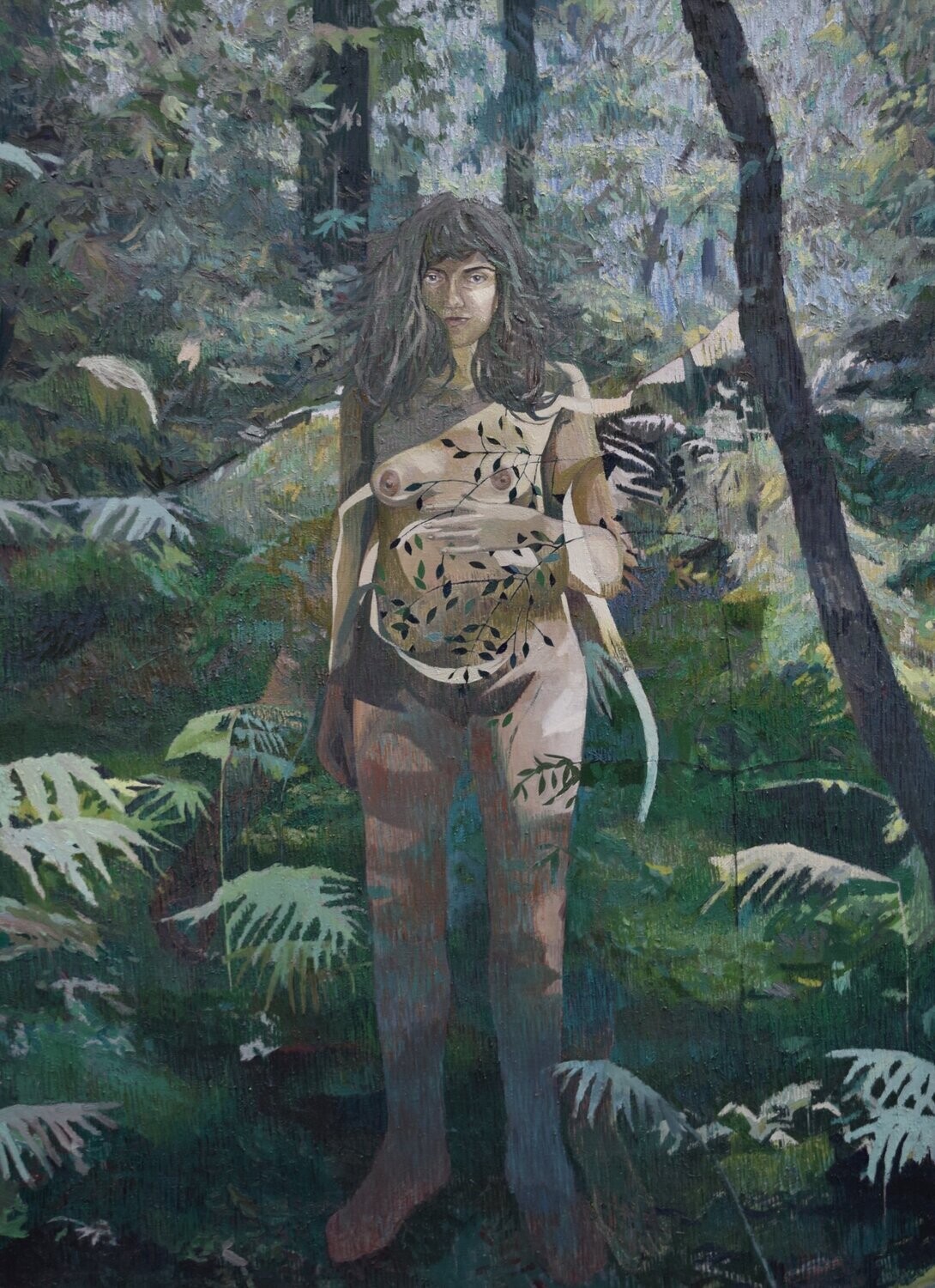 Carolin  Landscape //Size : ca. 110 x 160 x 3 cm,