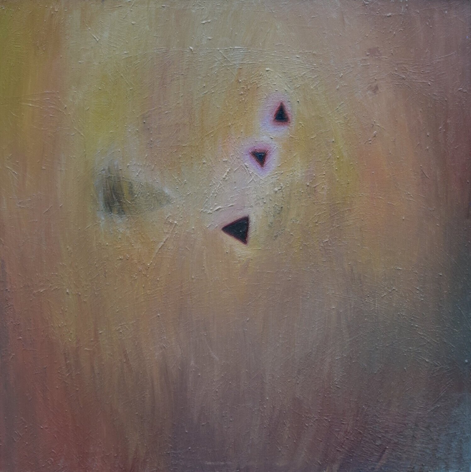 Carolin  ,  Abstract  // size: ca. 100 x 100 x 2 cm,