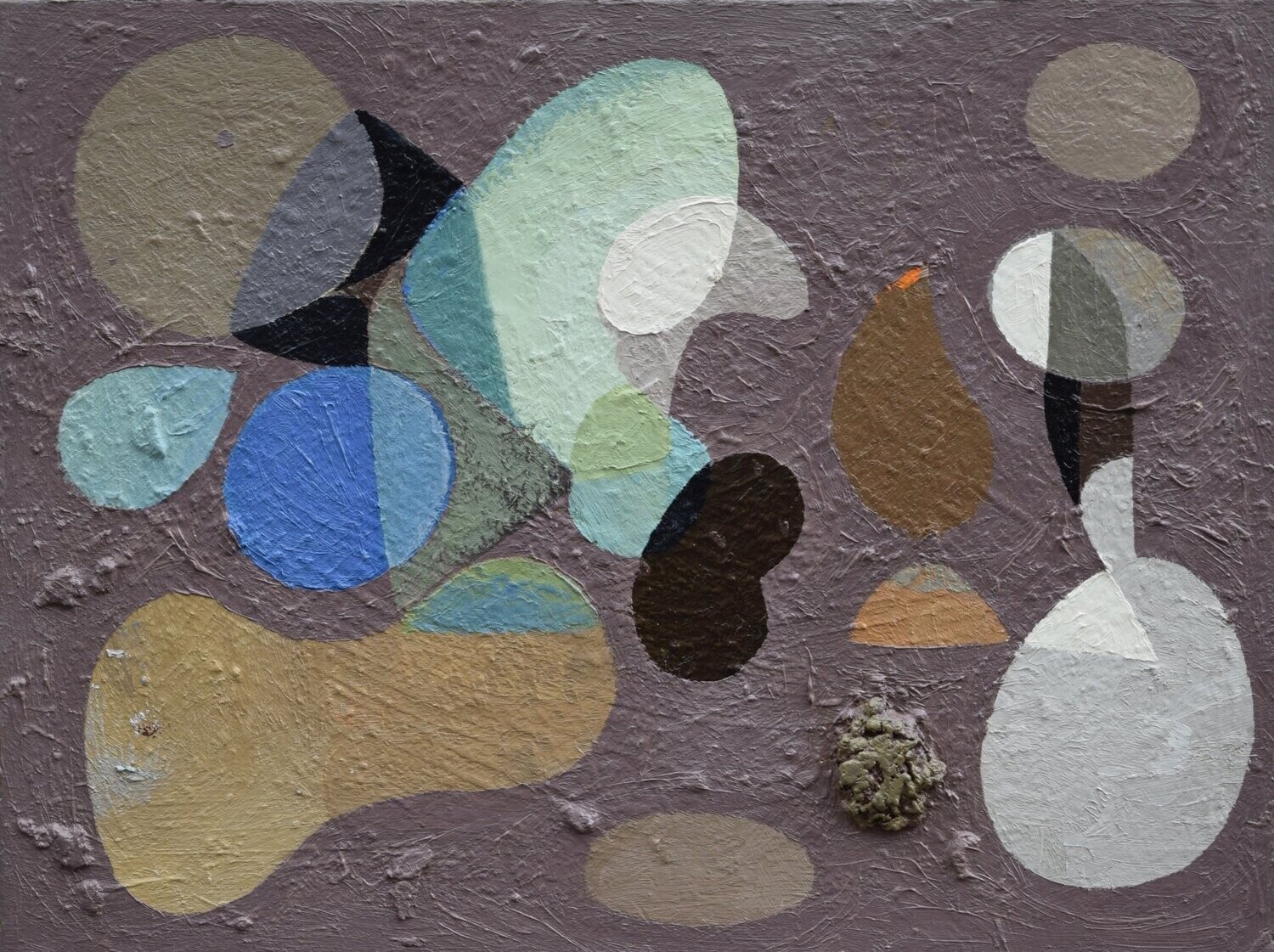 Oil  on canvas with wooden frame // Size: ca..30 x 40 x 3 cm