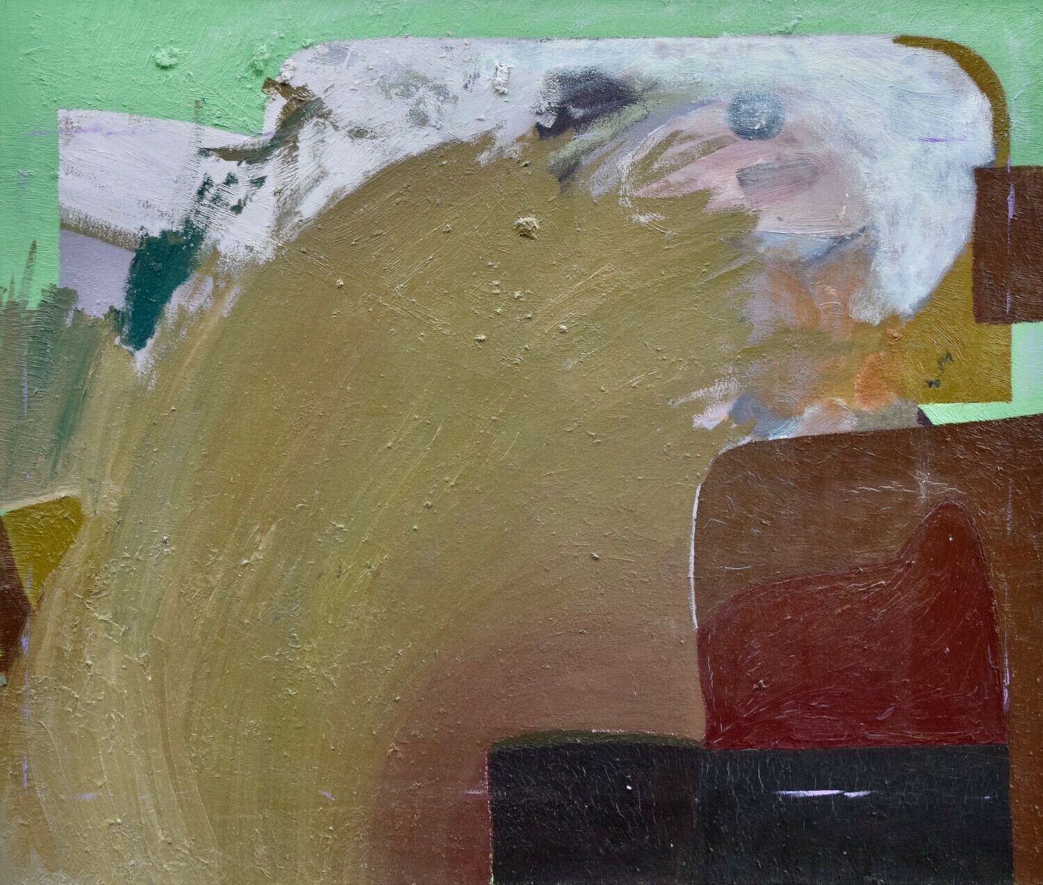 by Carolin /Oil  Paintings  Abstract   / Oil  on canvas with wooden frame // Size: ca.. 50 x 60 x 2 cm
