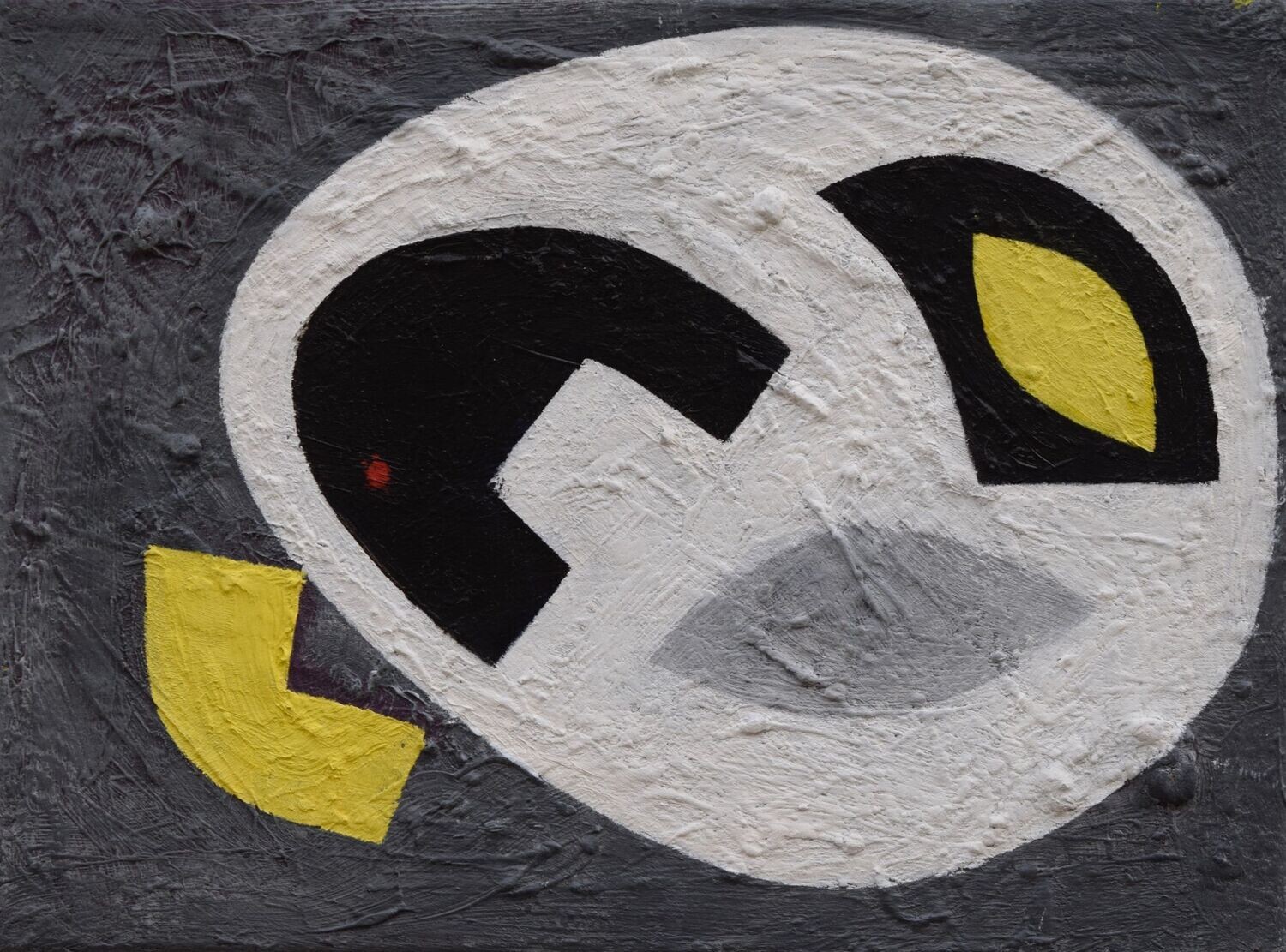 Oil on canvas with wooden frame  // Size: ca..16 x 21 x 4 cm