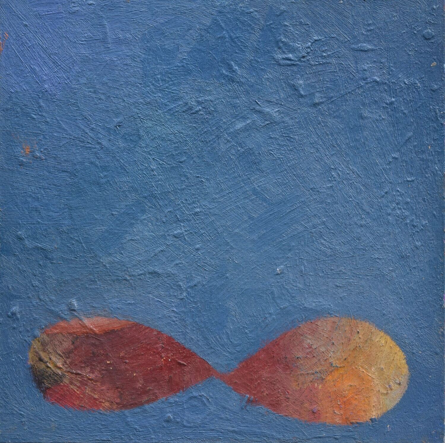 Oil  on canvas with wooden frame  -Tränen // Size: ca..30 x 30 x 3 cm