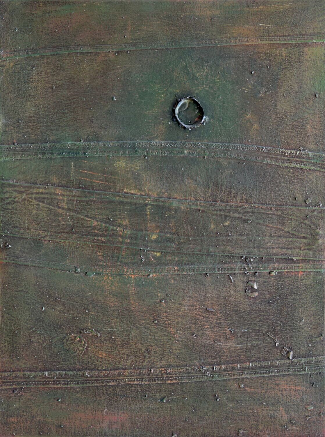 Collage /  Acryilc  Painting / Clothes on Two fabrics  Canvas // Size : ca. 60 x 80 x 2 cm,