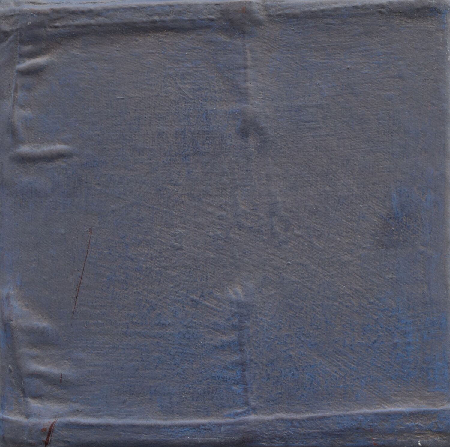 Collage  Clothes, Acrylic  With powder color pigment on Canvas on a wooden frame // Size: ca. 30 x 30 x 4 cm,