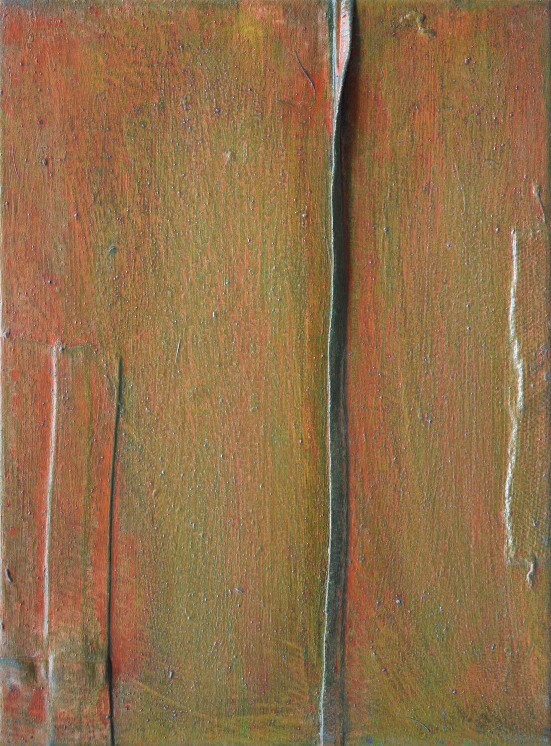 Collage  Clothes, Acrylic  With powder color pigment on Canvas on a wooden frame // Size: ca. 30 x 40 x 4 cm,