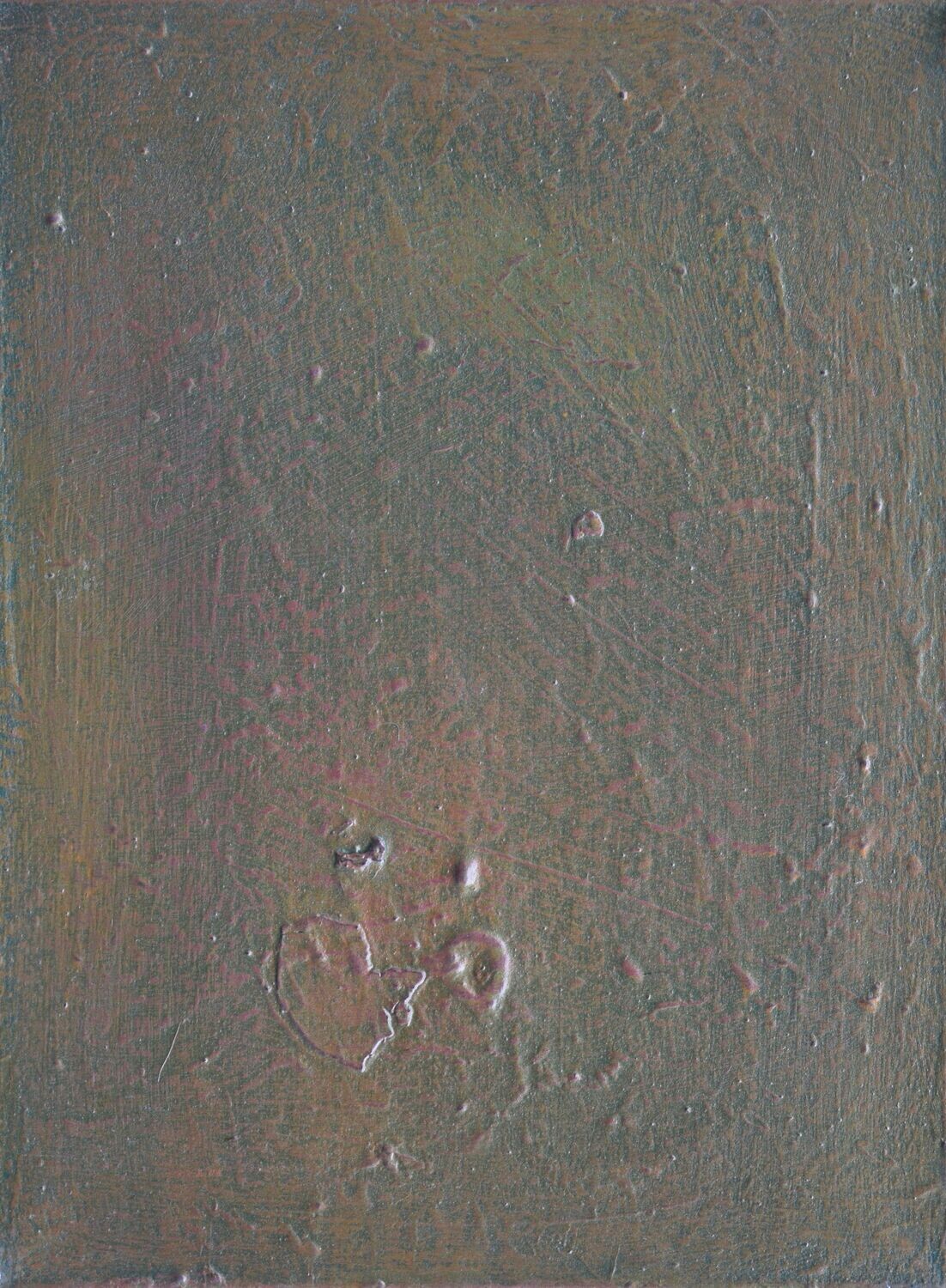 Collage  Clothes, Acrylic  With powder color pigment on Canvas on a wooden frame // Size: ca. 30 x 40 x 4 cm,