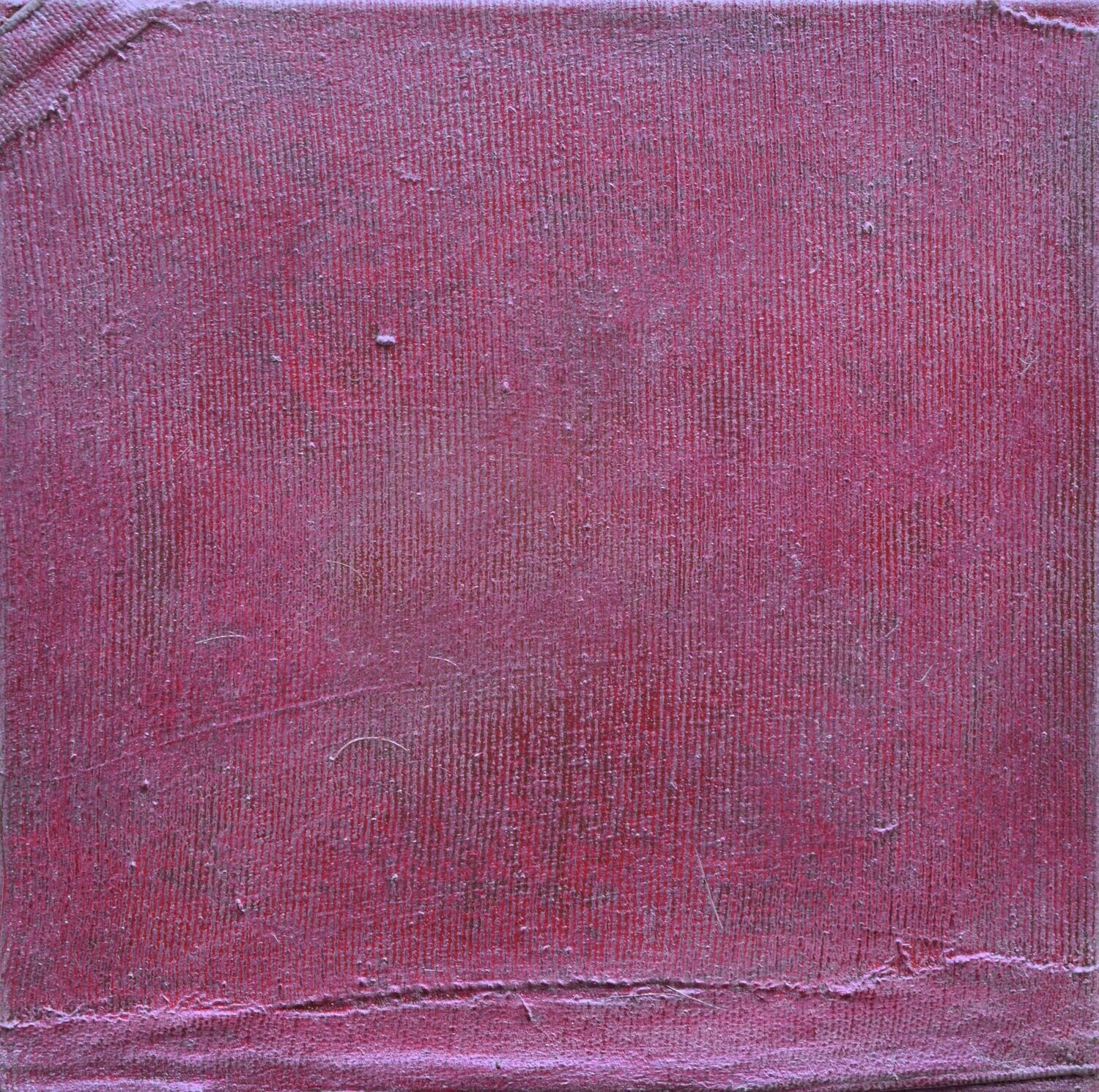 Collage  Clothes & Acrylic  With powder color pigment on Canvas on a wooden frame // Size: ca. 30 x 30 x 4 cm,