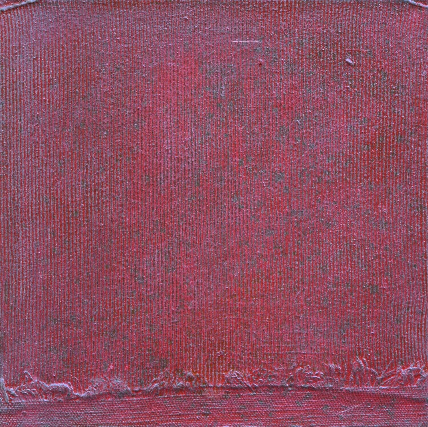 Collage  Clothes & Acrylic  With powder color pigment on Canvas on a wooden frame // Size: ca. 30 x 30 x 4 cm,