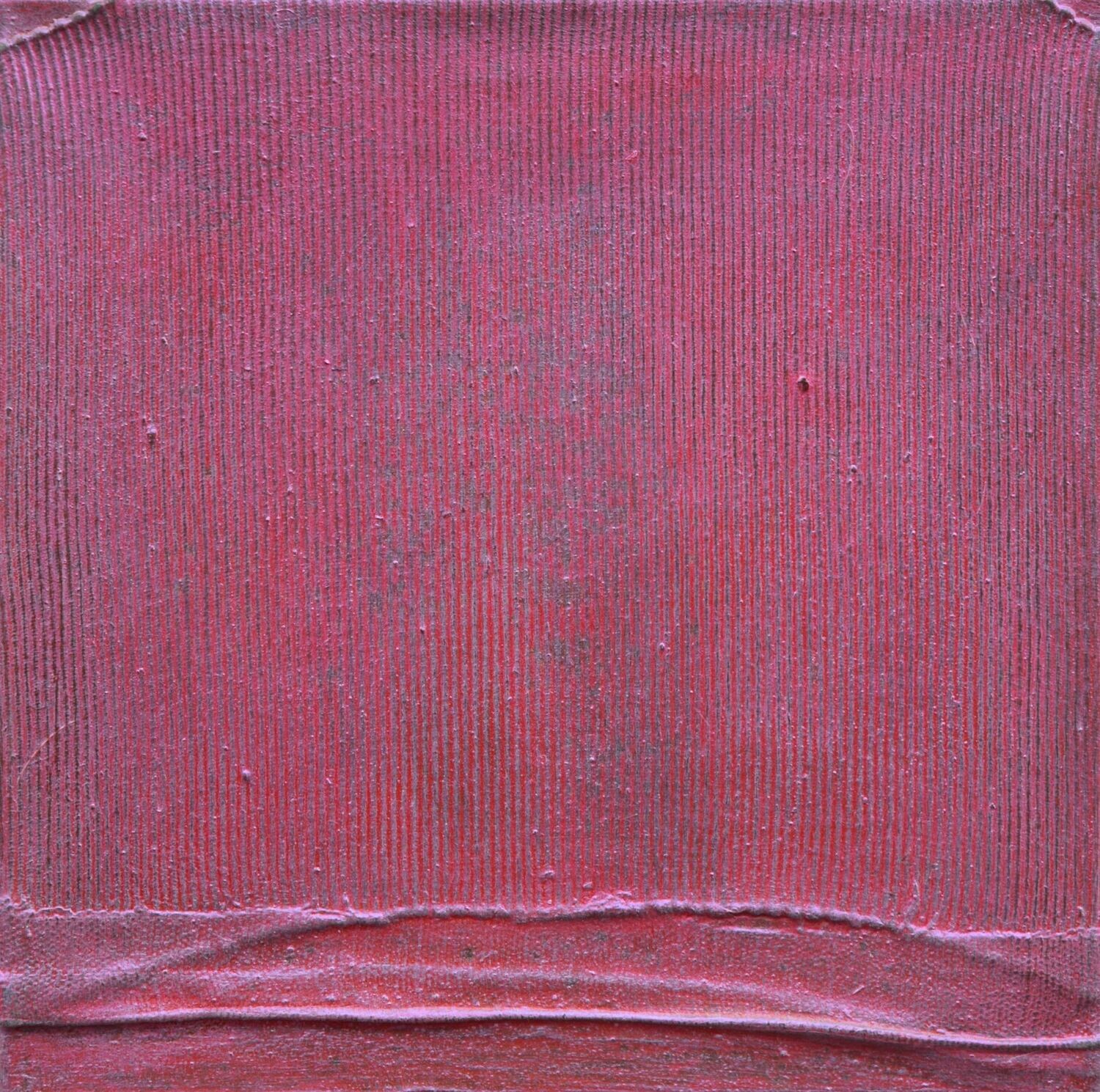 Collage  Clothes & Acrylic  With powder color pigment on Canvas on a wooden frame // Size: ca. 30 x 30 x 4 cm,