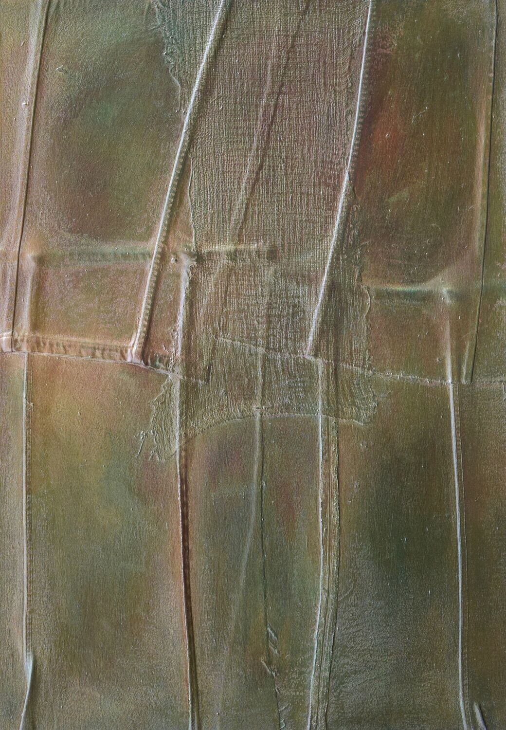 Collage /  Acryilc  Painting / Clothes on Two fabrics  Canvas // Size : ca. 70 x 90 x 2 cm,