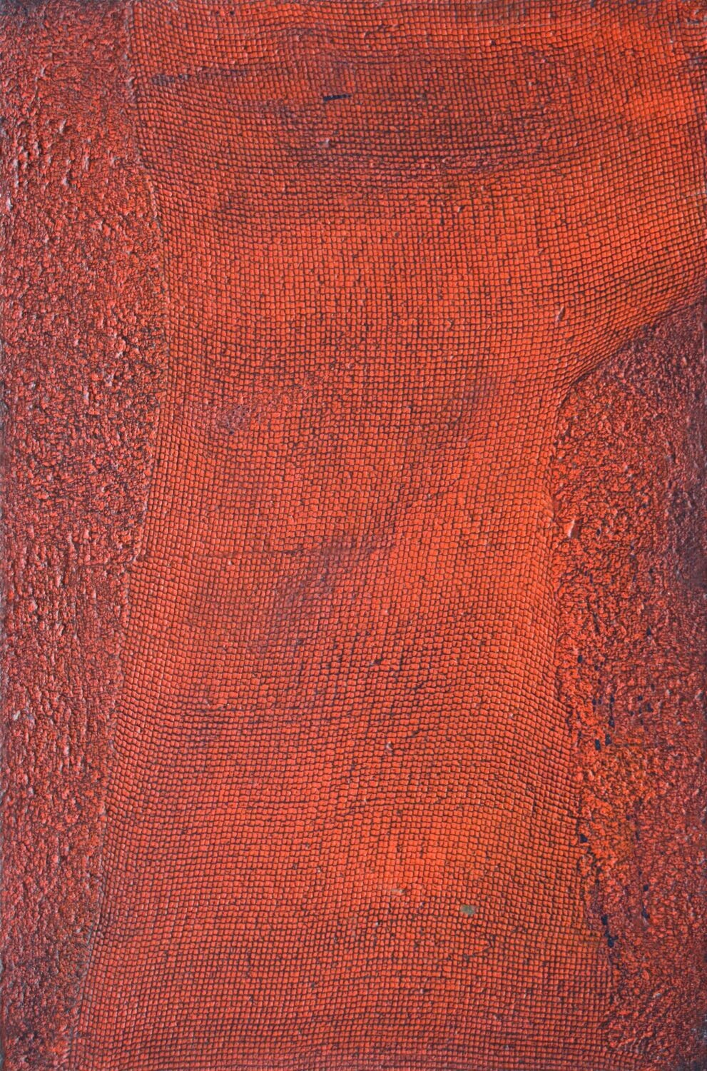 Collage  Clothes & Acrylic  With powder color pigment on Canvas on a wooden frame // Size: ca. 40 x 70 x 4 cm
