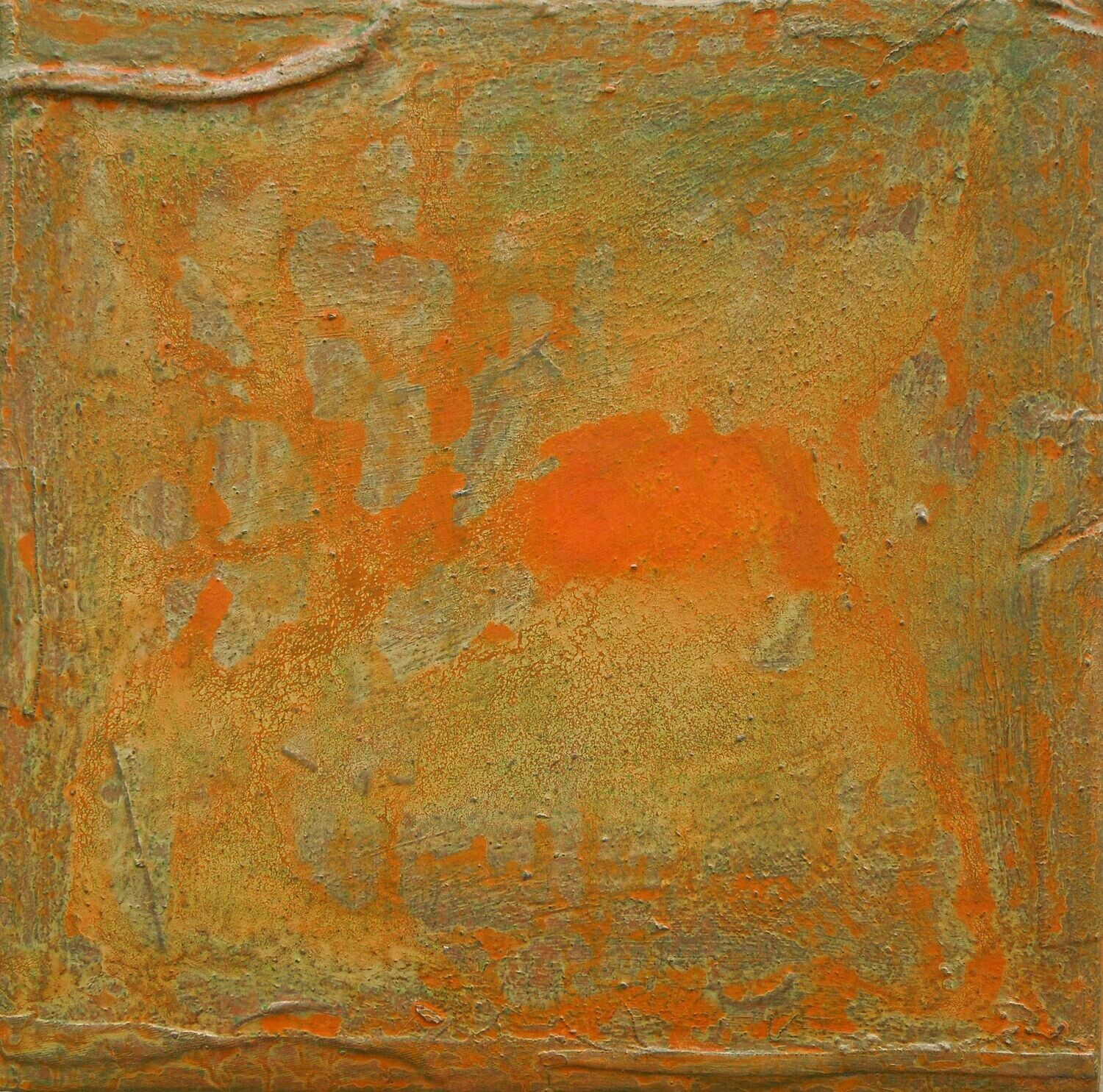 Collage /  Acryilc  Painting / Clothes on Two fabrics  Canvas // Size : ca. 60 x 60 x 4 cm,