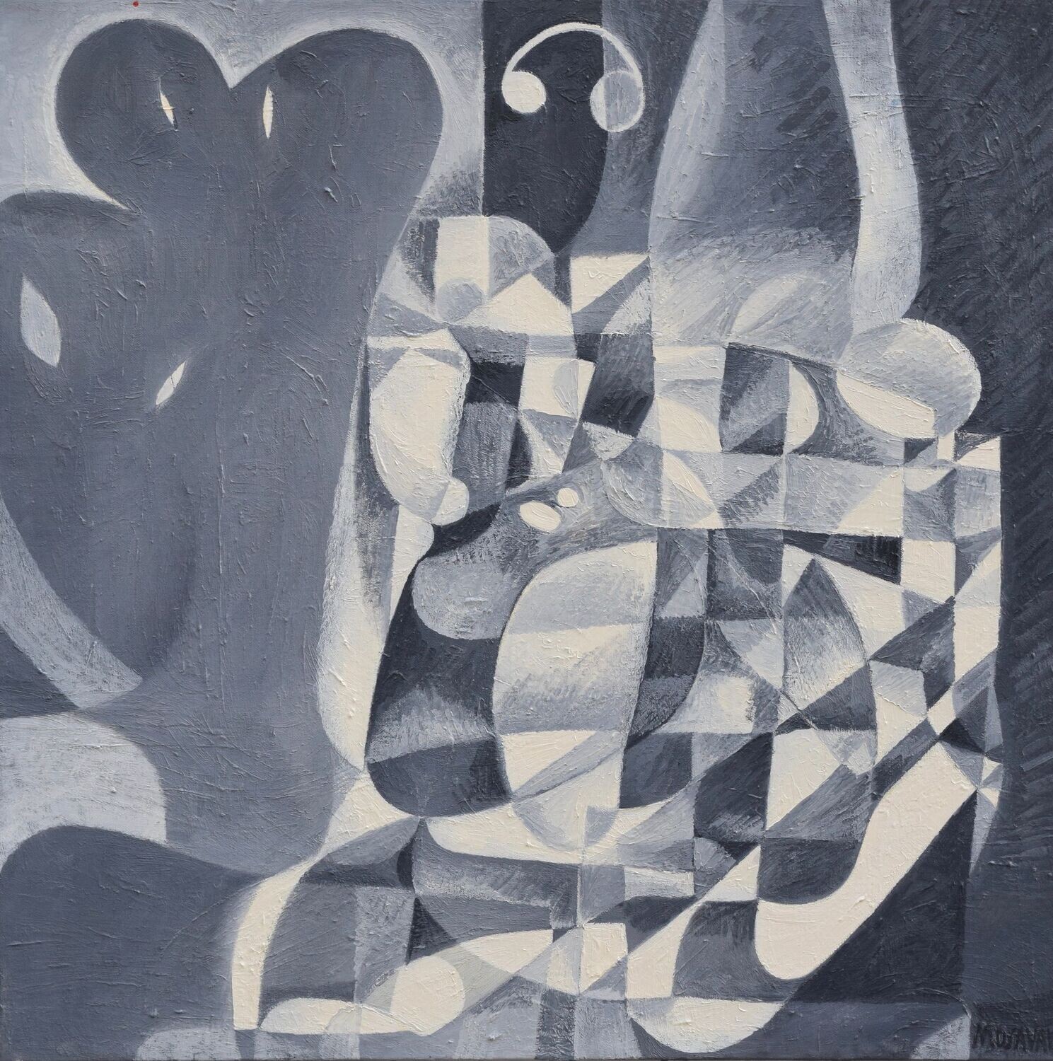 City,  Acryilc  on the canvas. /  Figurative , Light as Form // Size : ca. 80 x 80 x 2 cm, // Size : ca. 80 x 80 x 2 cm