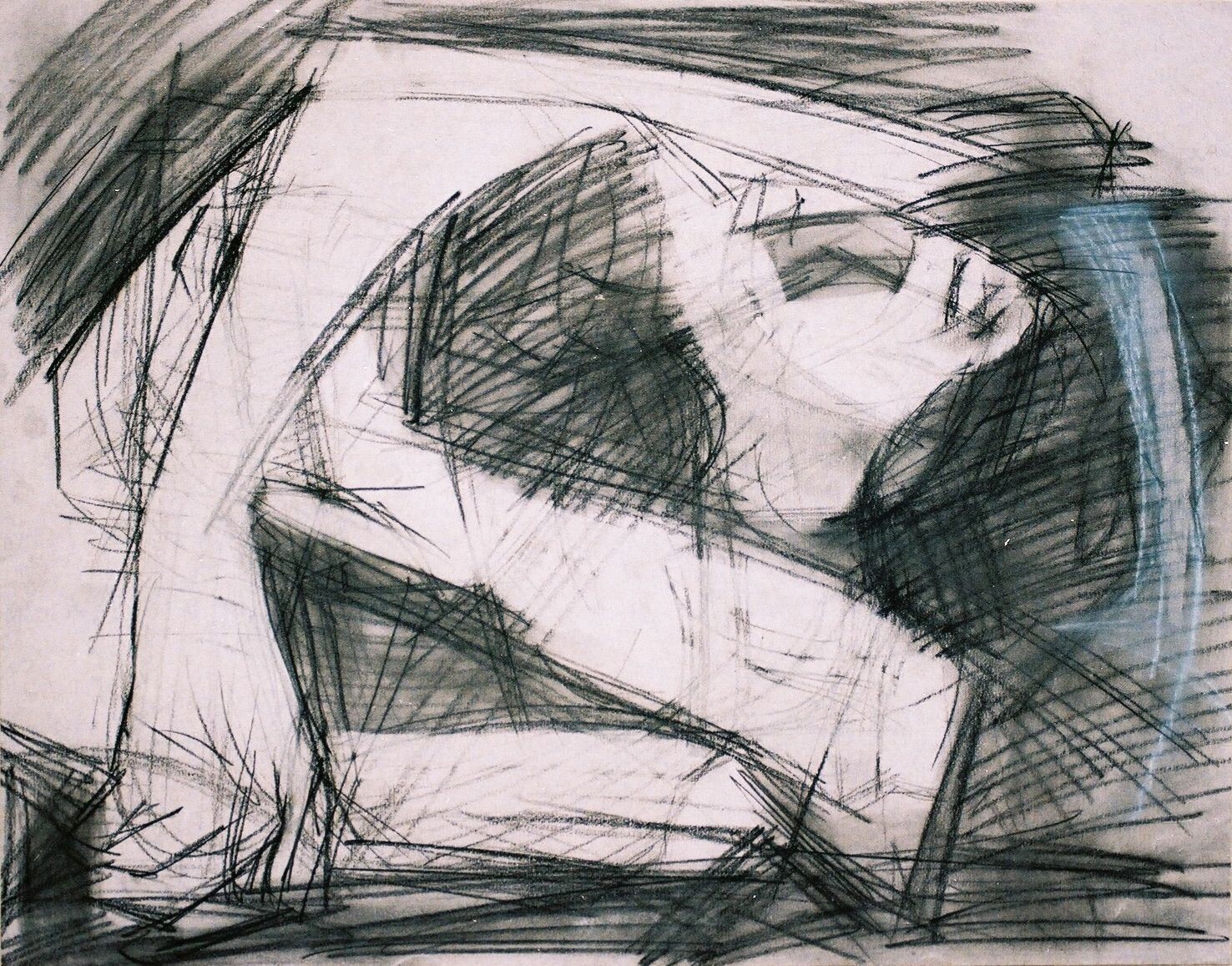 Collage, original / print on handmade paper with acrylic on canvas / original signature of the artist on the back of the work  // Size : ca. 47 x 61 x 4 cm
