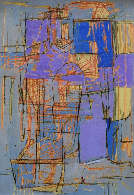 Collage, original / print on handmade paper with acrylic on canvas / original signature of the artist on the back of the work // Size : ca. 47 x 61 x 4 cm Collage, original / print on handmade paper with acrylic on canvas / original signature of the artist on the back of the work // Size : ca. 47 x 61 x 4 cm