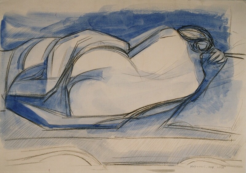 Collage, original / print on handmade paper with acrylic on canvas / original signature of the artist on the back of the work // Size : ca. 47 x 61 x 4 cm Collage, original / print on handmade paper with acrylic on canvas / original signature of the artist on the back of the work // Size : ca. 47 x 61 x 4 cm