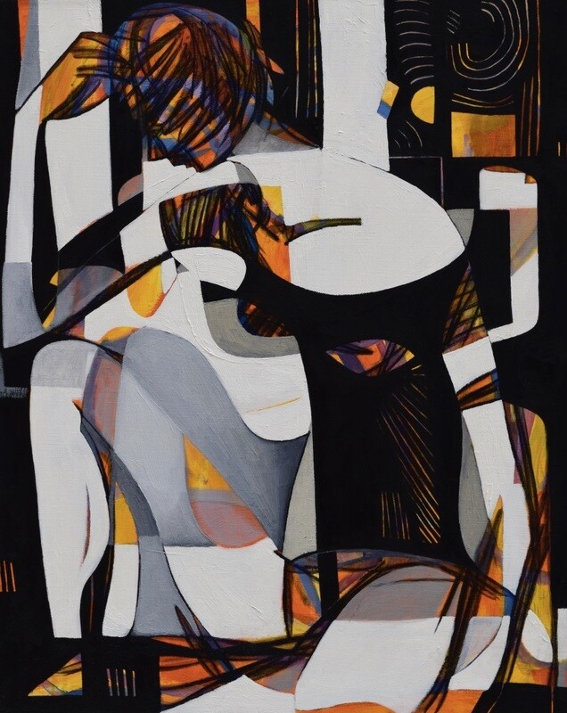 Collage, original / print on handmade paper with acrylic on canvas / original signature of the artist on the back of the work // Size : ca. 47 x 61 x 4 cm Collage, original / print on handmade paper with acrylic on canvas / original signature of the artist on the back of the work // Size : ca. 47 x 61 x 4 cm