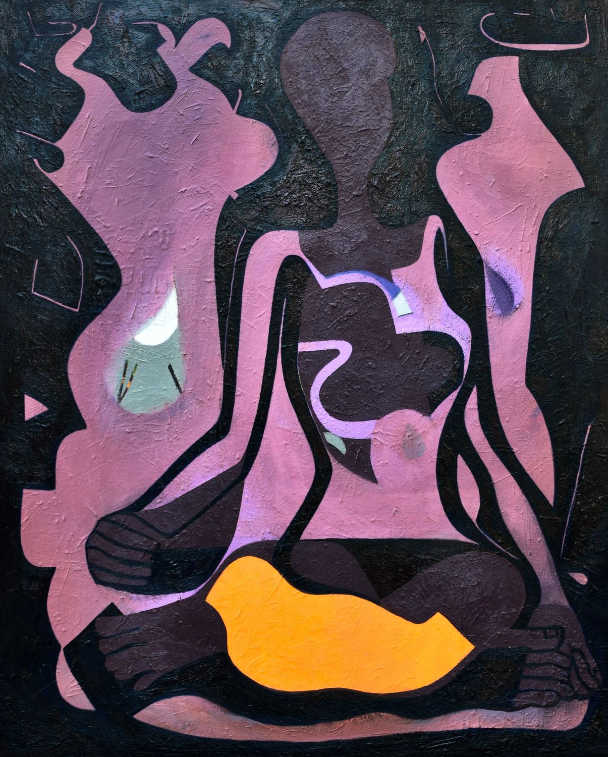 Oil,   Oil  on canvas  with wooden frame  // Size: ca.. 80 x 100 x 2 cm
