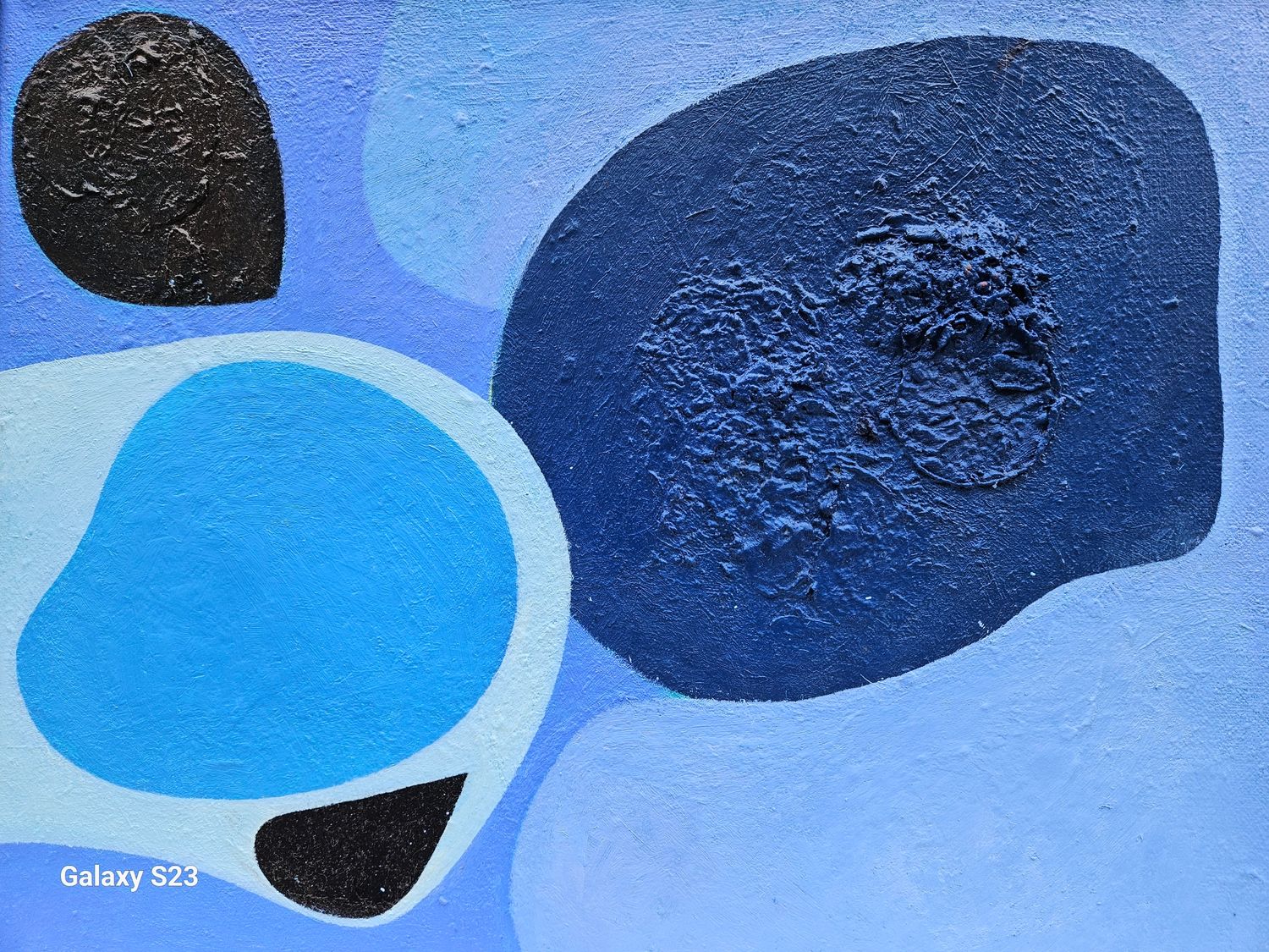 Oil Painting / Light as form Abstract  Painting  // Size: ca.. 50 x 40 x 4 cm