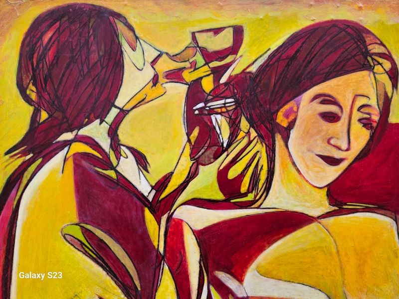 Collage wood & canvas / Acryilc on wood on canvas / Figurative , Light as Form // Size: ca..120 x 140 x 4 cm Collage wood & canvas / Acryilc on wood on canvas / Figurative , Light as Form // Size: ca..120 x 140 x 4 cm