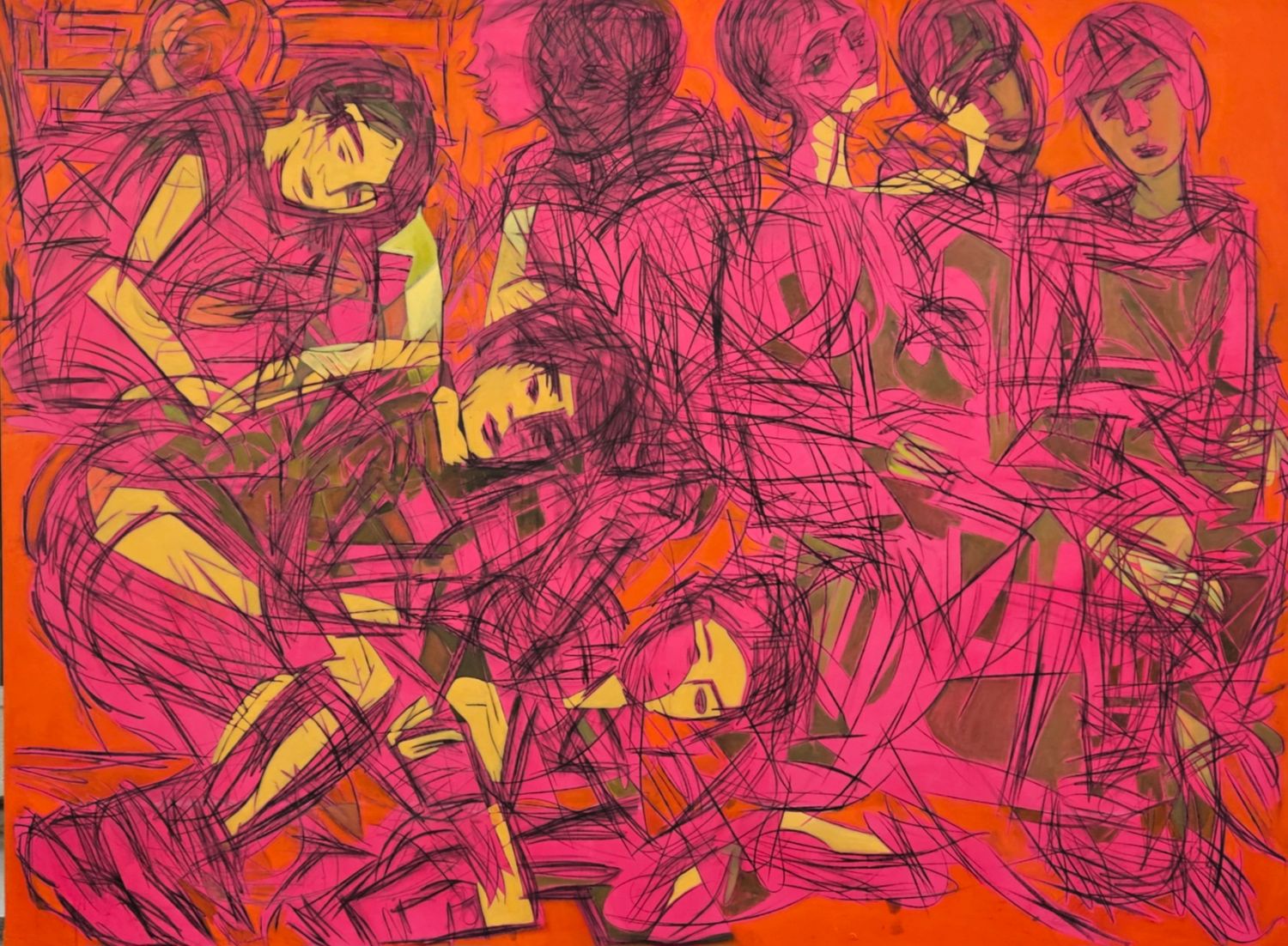 Aryan - Seize  : 150 x 200 x 5 cm