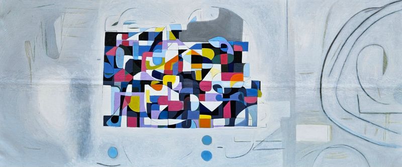 Schmerzen werden mehrmals verlängert // Dimension : ca.100 x 230 x 5 cm,