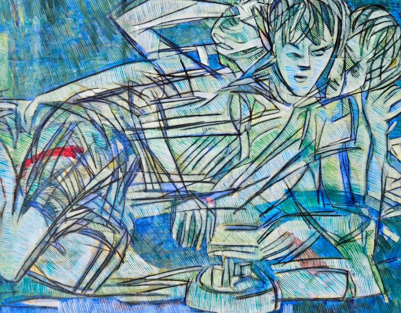  ​Titel:    بر جهان  شما نیز بگذرد / May it pass over your world too.