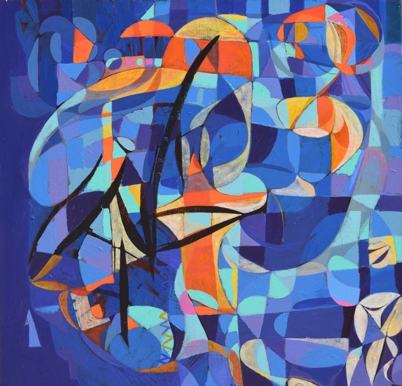 City 80 x 80cm City 80 x 80cm