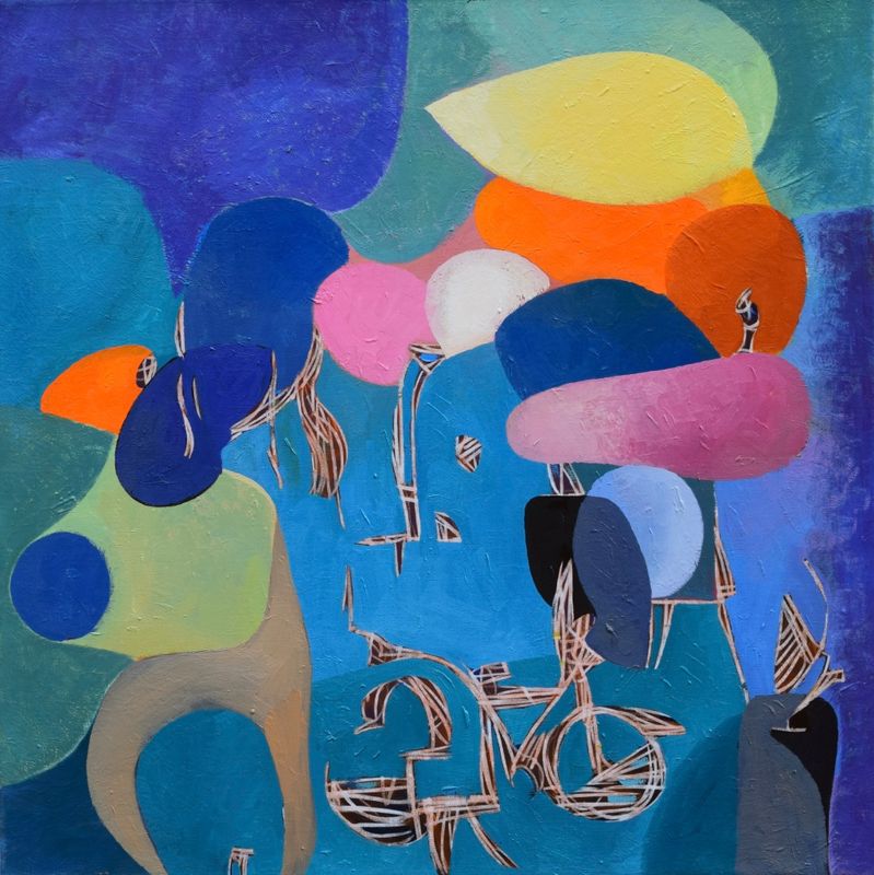 City . 80 x 80 cm City . 80 x 80 cm