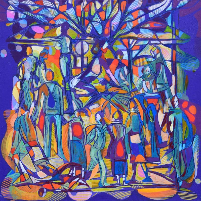 City /80 x 80 cm City /80 x 80 cm